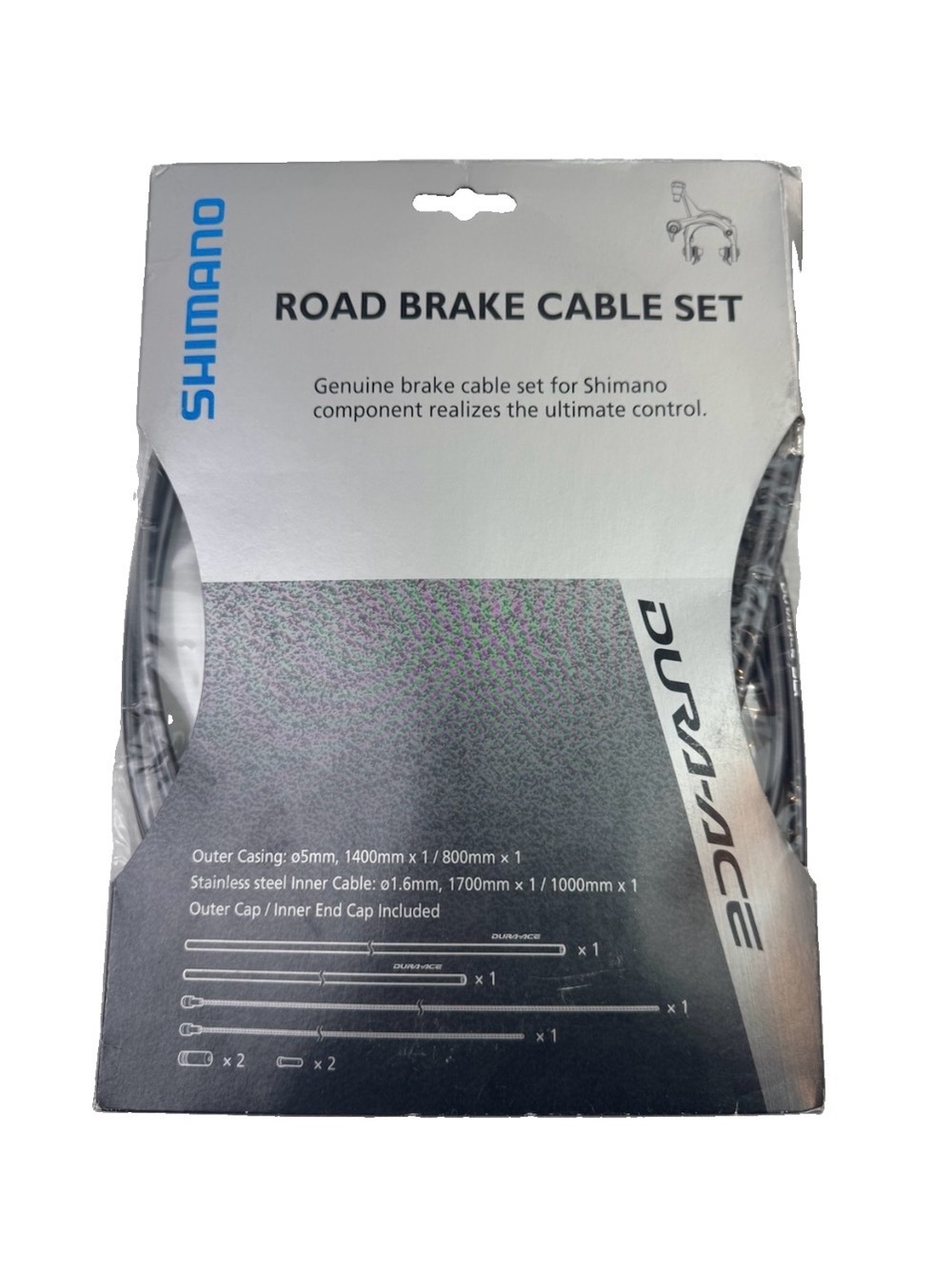 Shimano Dura-Ace Road Brake Cable & Housing Set PTFE Stainless Y80098071 NOS Ne